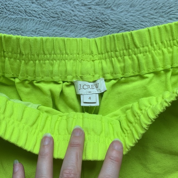 J.Crew neon shorts size 4 - Picture 3 of 3